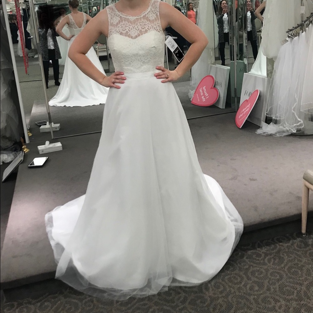 David’s Bridal wedding dress